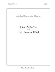Lux Aeterna SATB choral sheet music cover Thumbnail